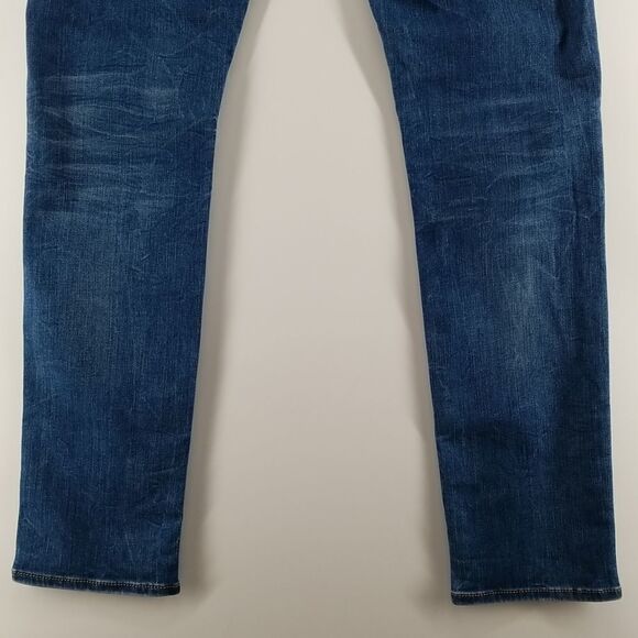 & Denim Jeans Women's Size 32 Shaping Skinny Ankle Regular Waist Mid Rise Denim - Picture 7 of 13
